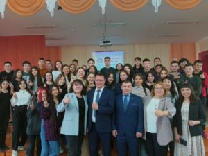 Встреча со студентами и преподавательским составом в рамках Просветительского марафона Общества «Знание»