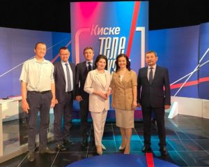 Выступиление на канале БСТ «Киске телеузек»